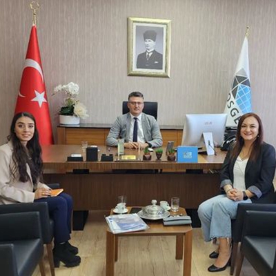 We met with Gaziantep KOSGEB Manager Muhammed Paksoy