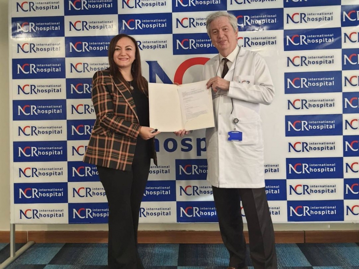 nlksoft signed a protocol with NCR International Hospital.