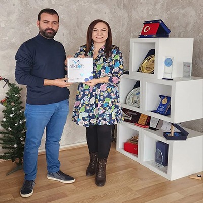 We met with Mr. Şükrü, the founder of the Adanzy brand.