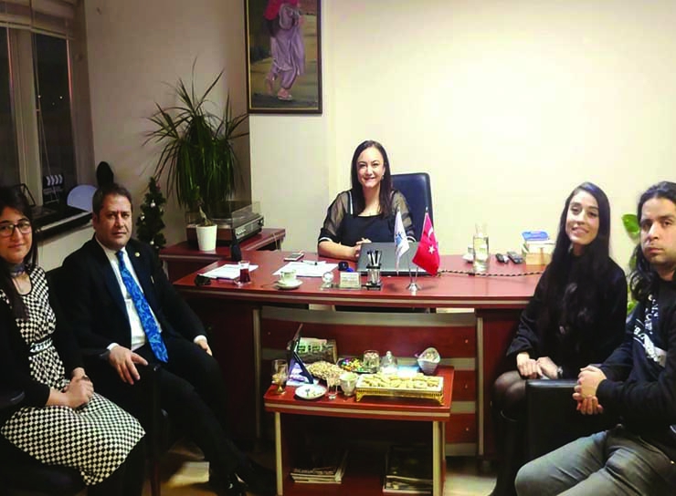 Gaziantep Deputy Mr. Ali Şahin visited nlksoft.
