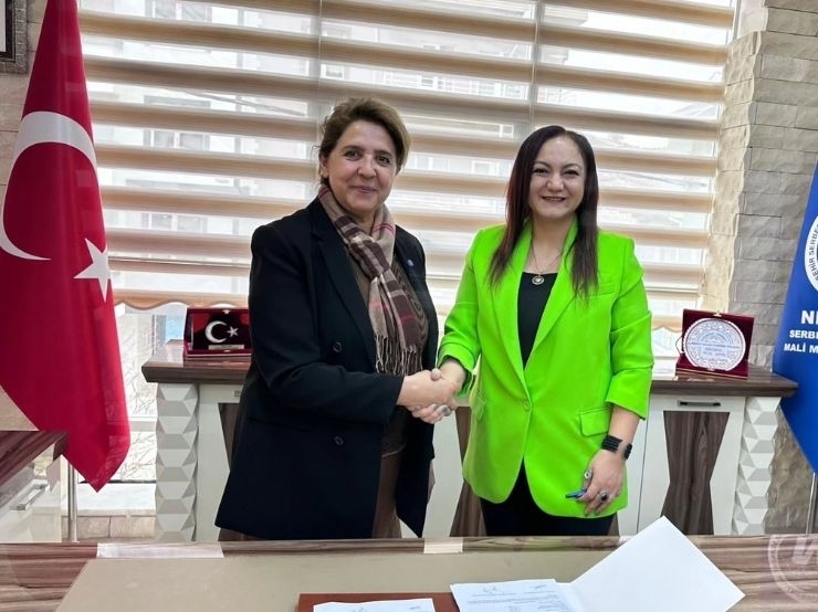 We signed a special protocol for the members of the Nevşehir Chamber of Certified Public Accountants with Mrs. Filiz Sayın, the President of the Chamber