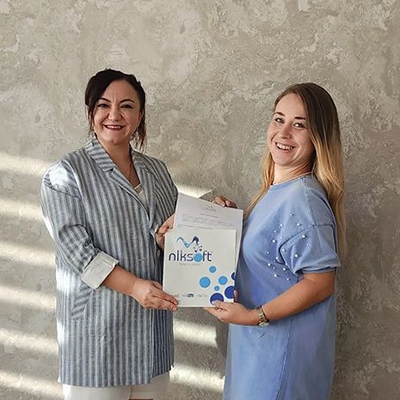 We signed an agreement with Güneş Consulting representative Sebahat Soylu for Izmir business partnership.