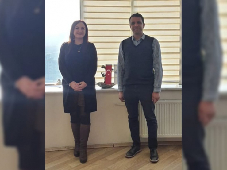 WE MEET IGDIR UNIVERSITY ACADEMIC STAFF DR.ERCAN İNCE