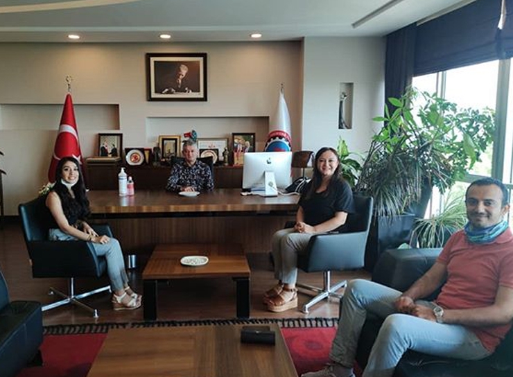 Tekirdağ Chamber of Commerce and Industry was visited.