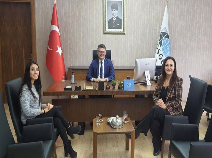 We met with Gaziantep KOSGEB Manager Muhammed Paksoy