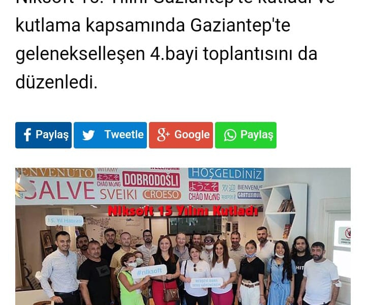 15 In the press. We Took Our Place with our Year.