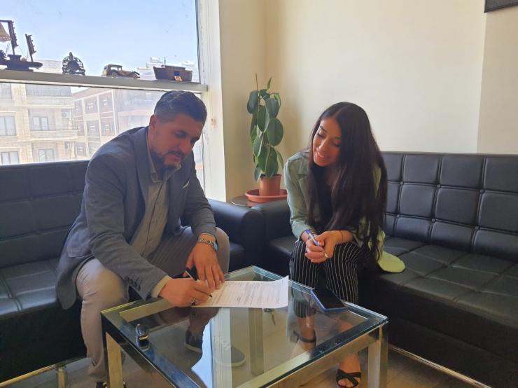 We signed a protocol with the Muhtarlar Aid and Solidarity Association.